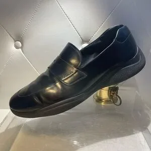 Prada | Shoes | Prada Mens Spazzolato Rois Leather Penny  display picture 2